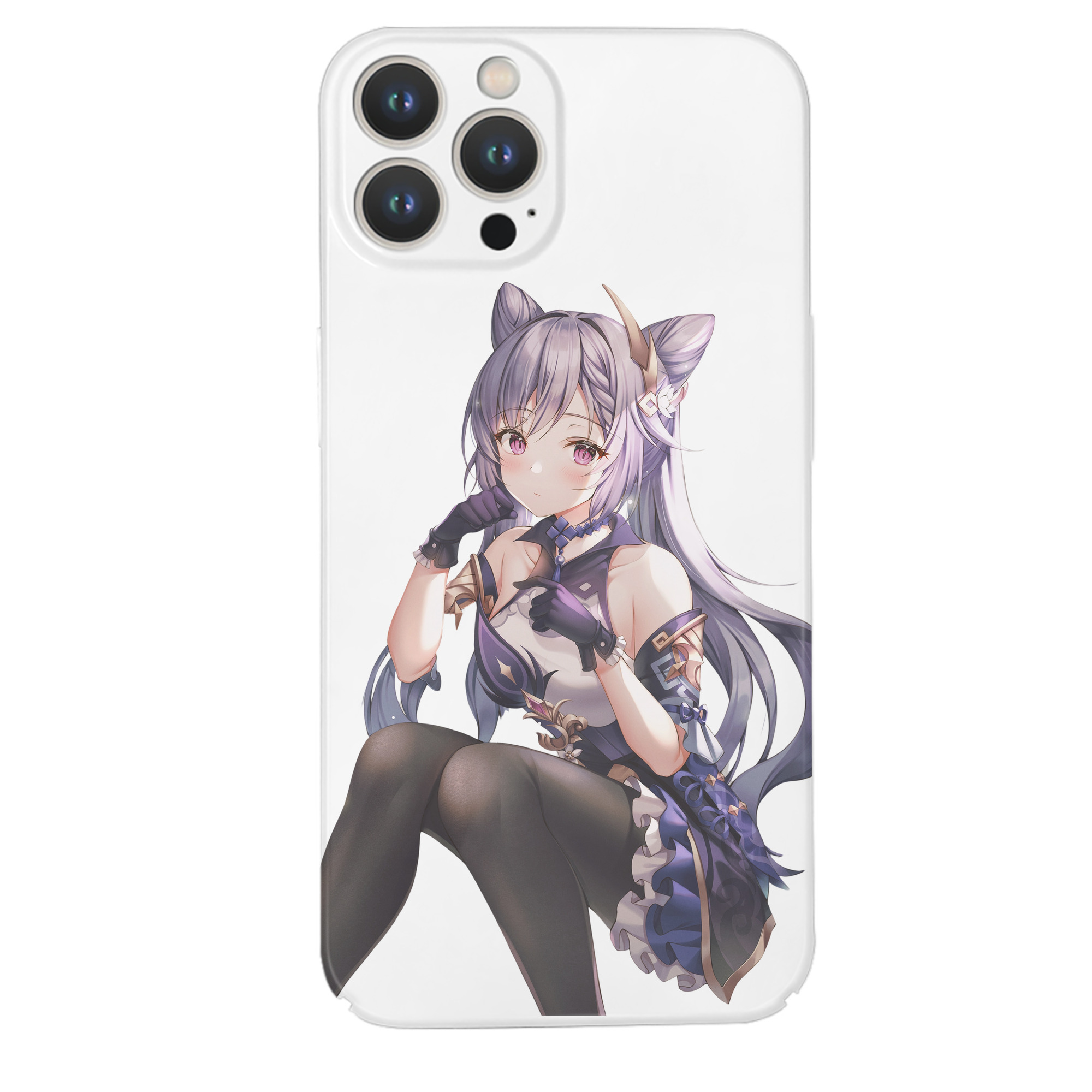 げんし神 刻晴 こくせい genshin Kokusei 【iPhone 14シリーズ対応】ハードケース
